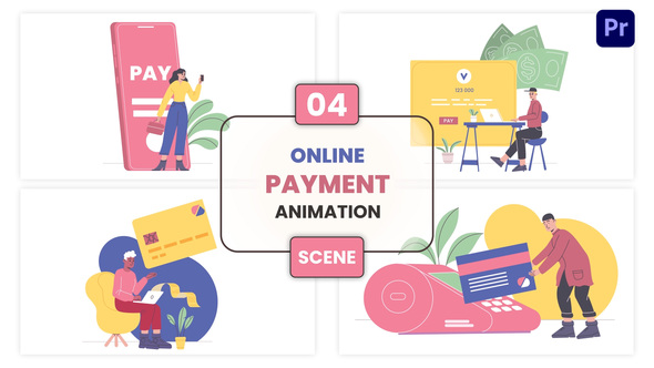 Photo of Online Payment Animation Scene – Videohive 57112791