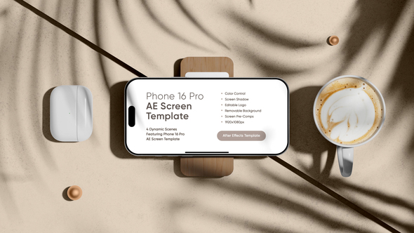 Photo of Phone 16 Pro App Preview Screen Mockup – Videohive 57113108