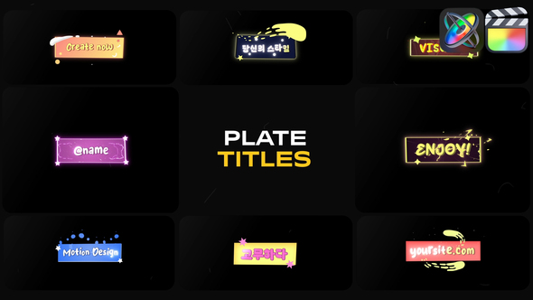 Photo of Plate Lower Thirds for FCPX – Videohive 57186401