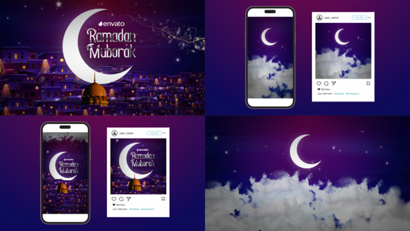 Photo of Ramadan Kareem & Eid Opener || MOGRT – Videohive 57013683