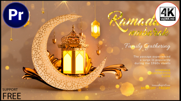 Photo of Ramadan Mubarak | Happy Ramadan MOGRT – Videohive 57030902