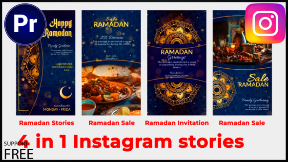 Photo of Ramadan Stories Instagram | Ramadan Sale Instagram  MOGRT – Videohive 57010871