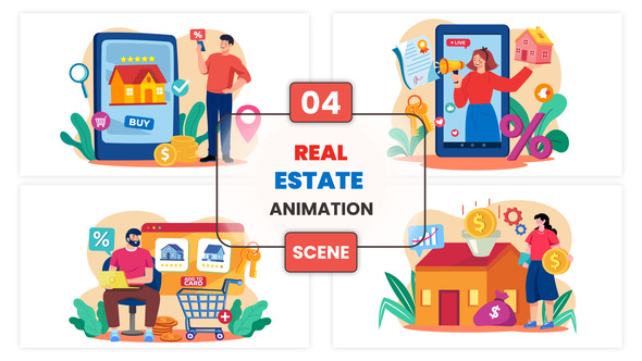 Photo of Real Estate Animation Scene – Videohive 57336240