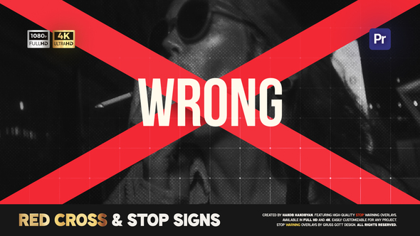 Photo of Red Cross & Stop Signs – Videohive 57019420