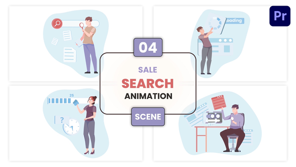 Photo of Sale Search Animation Scene – Videohive 57010199