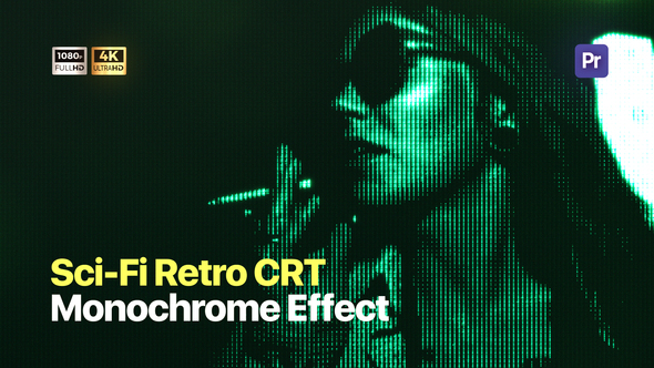 Photo of Sci-Fi Retro CRT Monitor Effect – Videohive 57014459