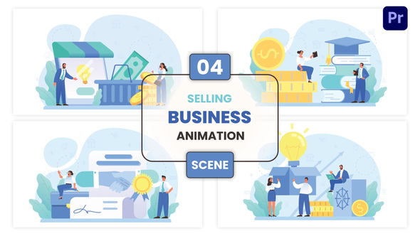 Photo of Selling Business Animation Scene – Videohive 57129363