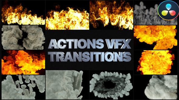 Photo of Smoke And Fire Transitions for DaVinci Resolve – Videohive 57042155