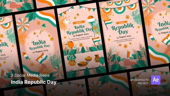 Photo of Social Media Reels – India Republic Day After Effects Project Files – Videohive 56903274