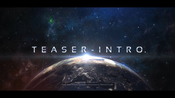 Photo of Space Teaser Intro – Videohive 22487726