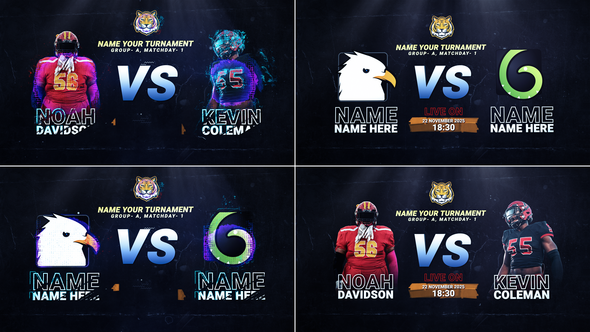 Photo of Sports Team VS Team Card // Sports VS Card // Football Scoreboard VS – Videohive 56665992