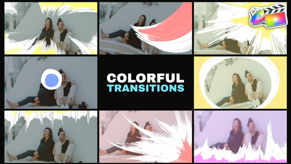 Photo of Stroke Colorful Transitions | FCPX – Videohive 57087530