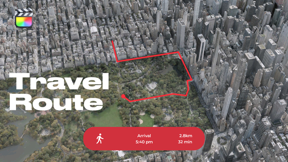 Photo of Travel Route – Videohive 57333993