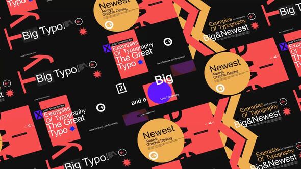 Photo of Typographic Scenes – Videohive 57357231