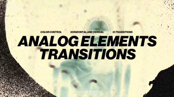 Photo of Analog Elements Transitions – Videohive 57380553