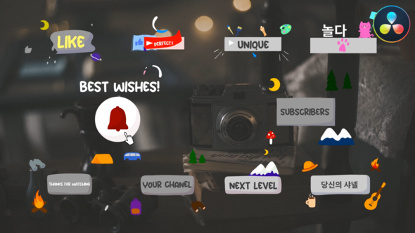 Photo of Cartoon Cute Subscribers for DaVinci Resolve – Videohive 57627123