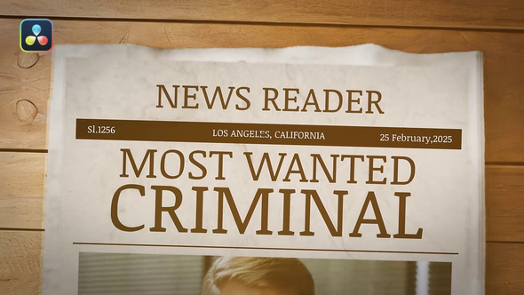 Photo of Cinematic Newspaper – Videohive 57753670