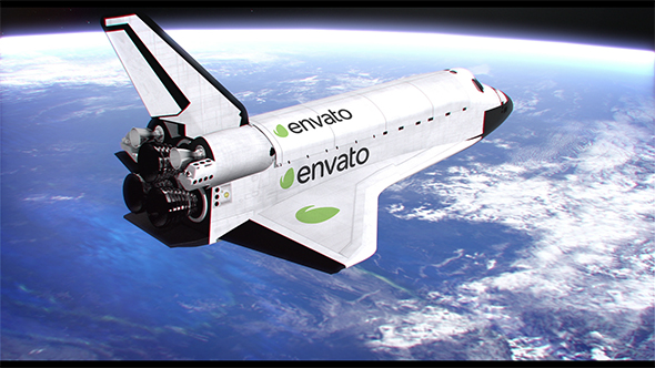 Photo of Space Shuttle over Earth – Videohive 16827680