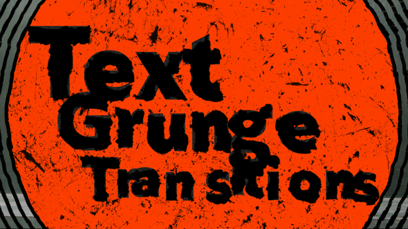 Photo of Text Grunge Transitions – Videohive 57817800