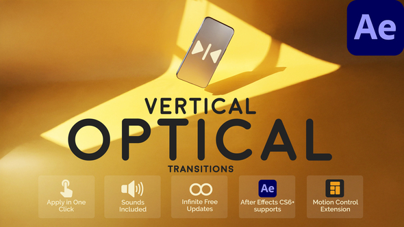Photo of Vertical Optical Transitions for After Effects – Videohive 57832996