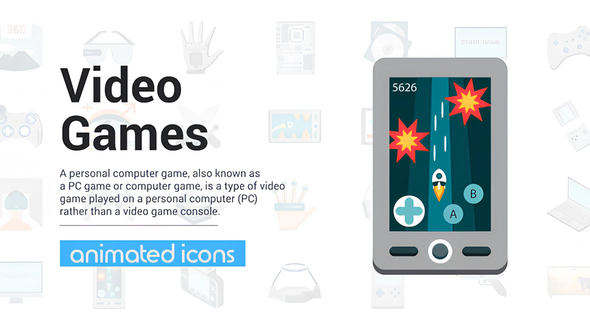 Photo of Video Games Icons – Videohive 57854902