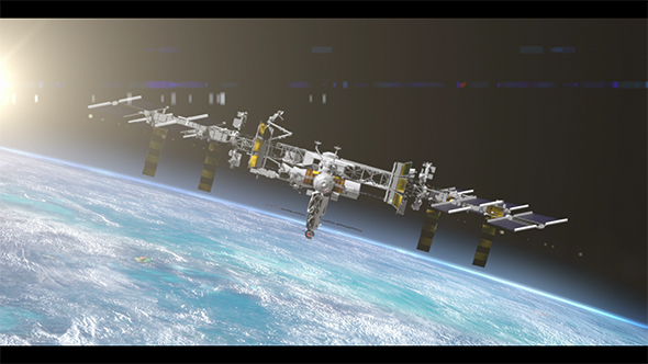 Photo of Your Logo on the International Space Station – Videohive 13692729