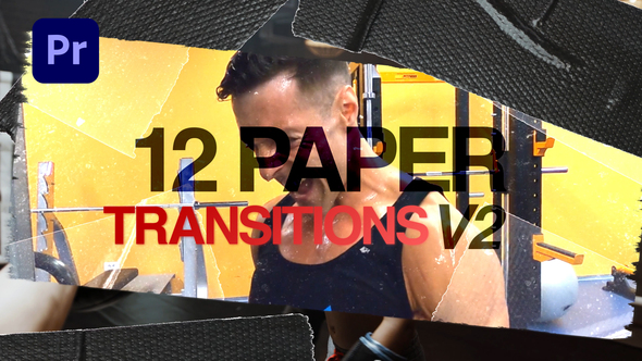 Photo of 12 Paper Transitions V2 (MOGRT) – Videohive 58151546