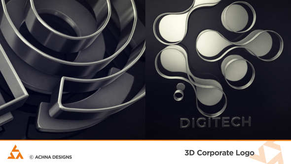 Photo of 3D Corporate Logo – Videohive 58106733