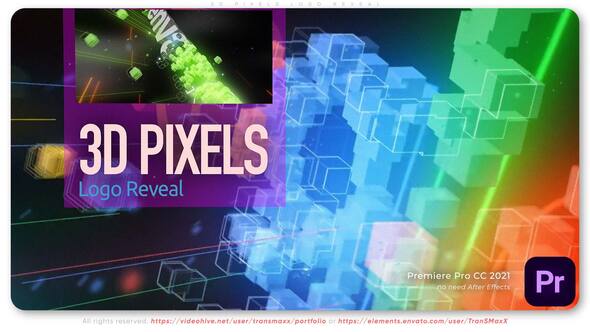 Photo of 3D Pixels Logo Reveal – Videohive 57892428