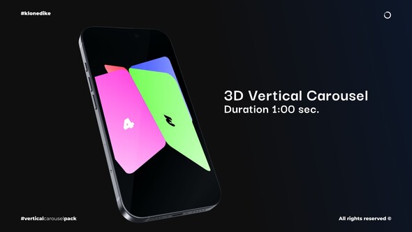 Photo of 3D Vertical Carousels – Videohive 58222192