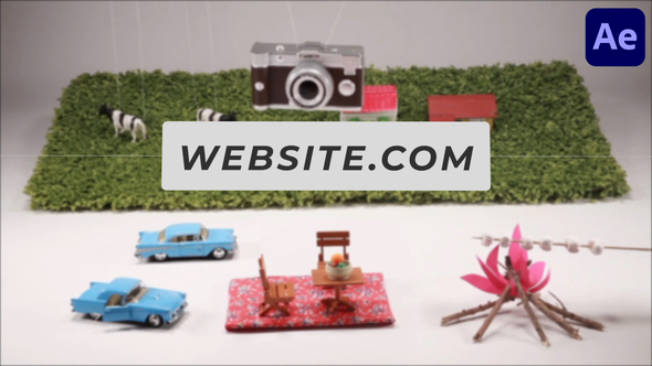 Photo of 3D Village Vibe Scene for After Effects – Videohive 58150411