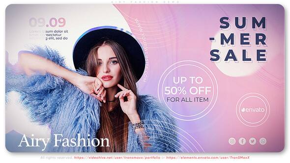 Photo of Airy Fashion Demo – Videohive 35534726