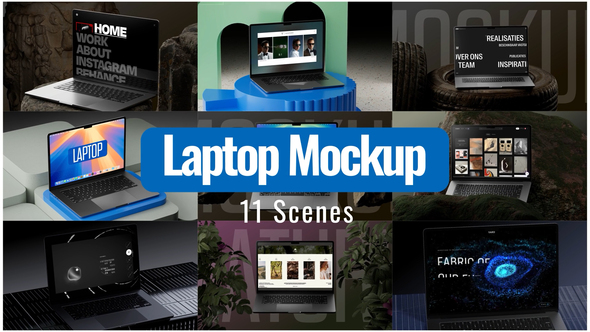 Photo of Animated Laptop Mockup Scenes – Videohive 58222308