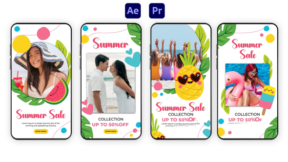 Photo of Animated Summer Discount Instagram Story – Videohive 57262483