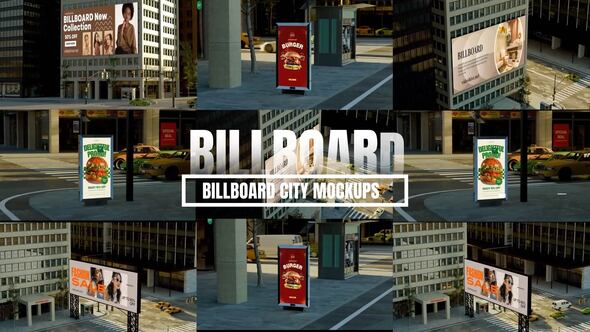 Photo of Billboard City Mockup – Videohive 57502364