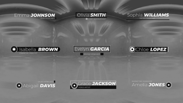 Photo of Black and White Animated Text in Davinci Resolve. – Videohive 57893064