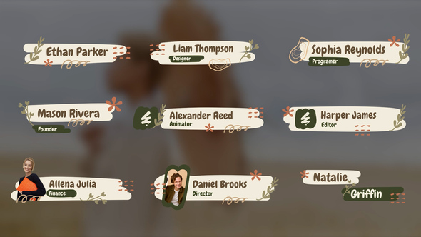 Photo of Boho Lower Thirds – Videohive 58030216
