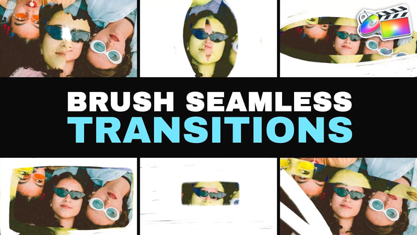 Photo of Brush Seamless Transitions | FCPX – Videohive 58180992