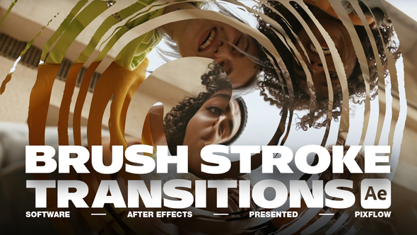 Photo of Brush Stroke Transitions V.2 For After Effects – Videohive 58310084