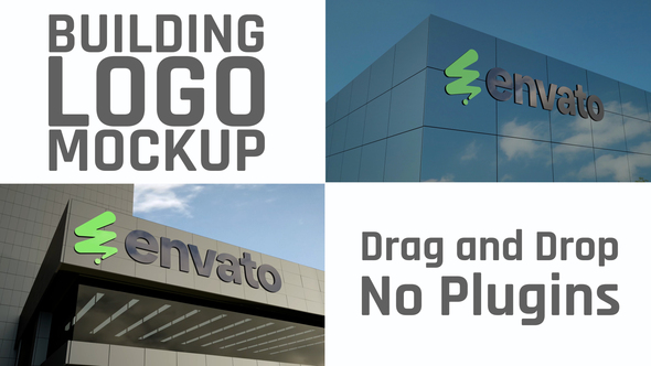 Photo of Building Logo Mockup – Videohive 58006467