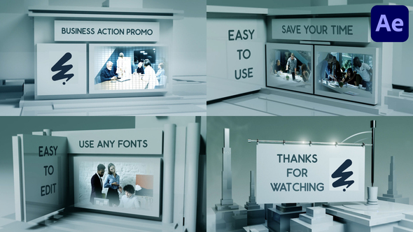 Photo of Business Action Promo for After Effects – Videohive 58068735