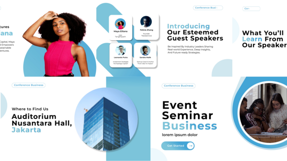 Photo of Business conference – Videohive 58098216