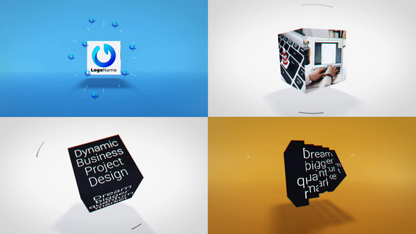 Photo of Business Cube Unveil – Videohive 57973365