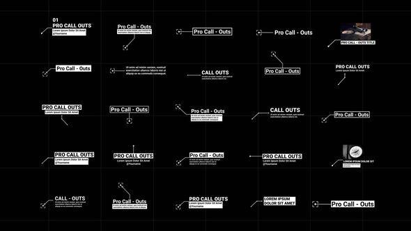 Photo of Call – Outs | AE – Videohive 58221293