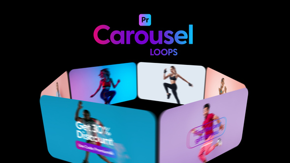 Photo of Carousel Loops Horizontal for Premiere Pro – Videohive 58031082