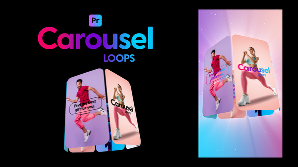 Photo of Carousel Loops Vertical for Premiere Pro – Videohive 58019921