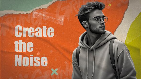 Photo of Chaos is a Form of Art Urban grunge style – Videohive 57970950