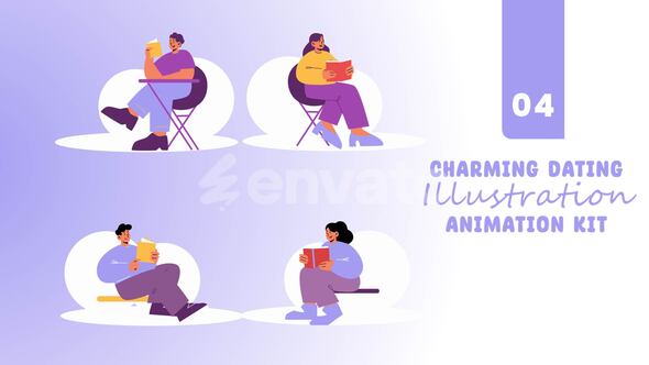 Photo of Character Emotions and Expressions While Reading Books – Videohive 55255357