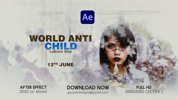 Photo of Child Labour Day – Videohive 58053117