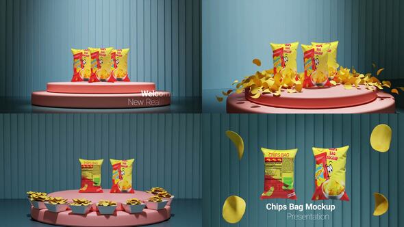 Photo of Chips Bag Mockup Promo – Videohive 57067401